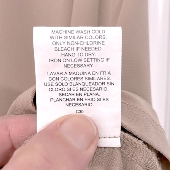 AUW Taupe Tank Top - Picture 6 of 6